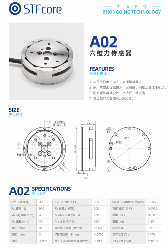 六维力传感器价格